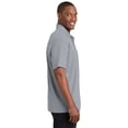 thumbnail image 3 of Sport-Tek PosiCharge RacerMesh Polo-2XL (Silver), 3 of 6