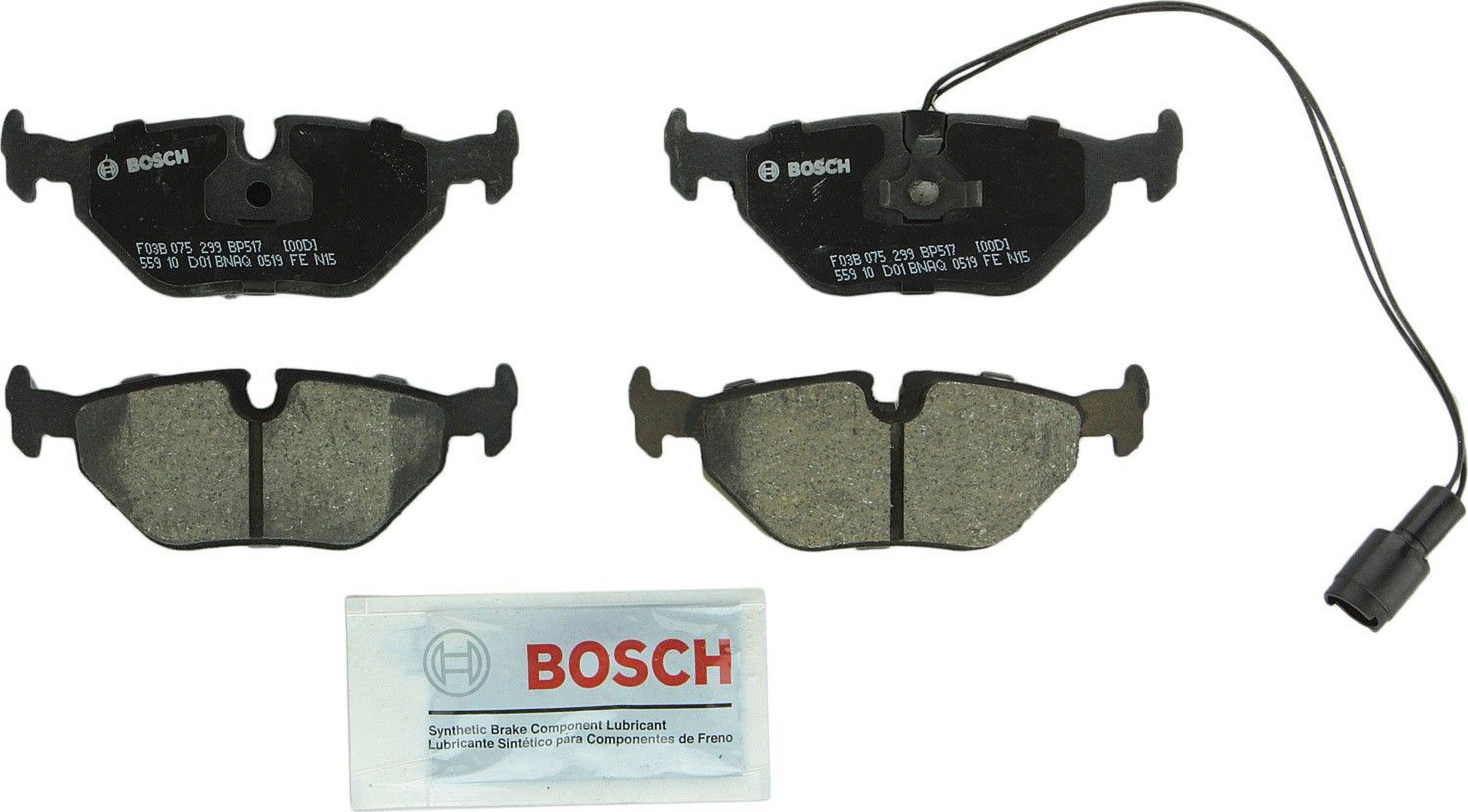 Bosch BP517 QuietCast Premium Disc Brake Pad Set Fits select: 1993-1995 JAGUAR XJS, 1990-1994 JAGUAR XJ6