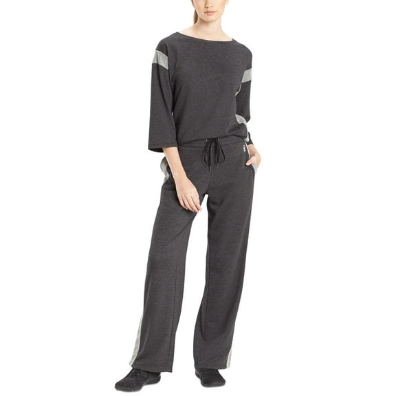 Josie Natori Womens Chi French Terry Pants