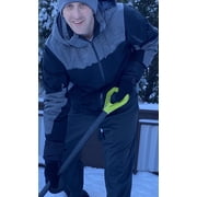 NIce Caps Men Women Waterproof Mittens 100 Gram Thinsulate Gloves Extreme Cold Snow Winter Black