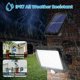 thumbnail image 3 of Lámpara solar para exteriores con sensor de movimiento, iluminación solar para exteriores, resistente al agua, IP67, ángulo de iluminación de 120°, luz solar para jardín con cable de 5 m para patio,, 3 of 5