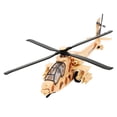 thumbnail image 3 of Modelo de helicóptero de aleación simulado realista fundido a presión, sonido de retroceso, modelo de avión ligero, juguete de colección amarillo, 3 of 14