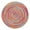Rainbow, variant on Debonair 15" Round Placemats Set of 6 Braided Fabric Heat Resistant Washable Table Mat for Kitchen for Kitchen Party Decor