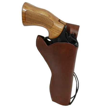 Barsony Right Hand Draw Brown Leather Forty Niner Style Holster Size 6 Astra Beretta Colt EAA Rossi Ruger S&W for 6
