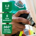 thumbnail image 3 of Metabo HPT Palm Nailer, Pro-preferred Pneumatic Power Nailers, Palm Tool for Joist Hangers & Connectors, Magnetic Nose for Precise Fastening, 360° Swivel Plug, 2-1/2″ to 3-1/2″ Bulk Fasteners, NH90AB, 3 of 12