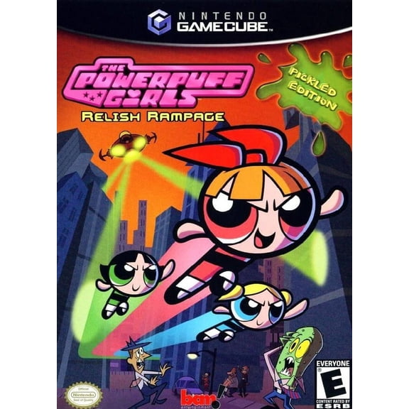 Powerpuff Girls: Relish Rampage Pickled Edition (Nintendo GameCube, 2003) Fighting Game