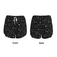 thumbnail image 6 of Goofa Space Galaxy Printed Women 2 in 1 Running Shorts,Quick Dry Athletic Workout Shorts,High Waisted Athletic Shorts with Liner Pockets-Medium, 6 of 9