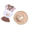 thumbnail image 2 of Camiseta para muñeca, abrigo y pantalones cortos, disfraz, juego de rol, ropa hecha a mano, ropa para muñecas de 15cm, muñecos bebés, regalos para niñ con sombrero, 2 of 8