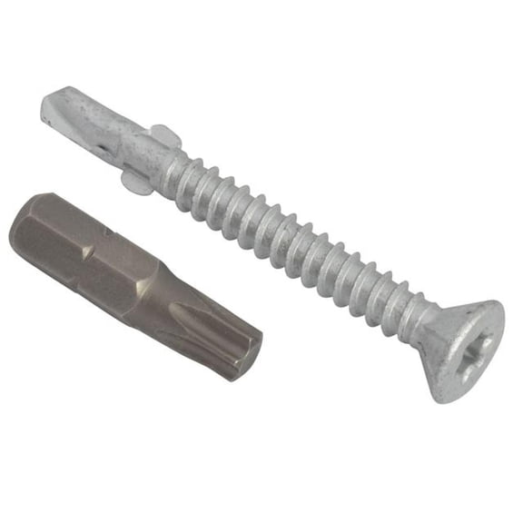 Forgefix - TechFast Roofing Screw Timber - Steel Light Section 5.5 x 50mm Pack 100
