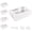 White-with window-L, variant on Large White Gift Box with Window, 13.5x9x4.1 inches Gift Box with Magnetic Lid for Present Contains Ribbon, Card, Bridesmaid Proposal Box