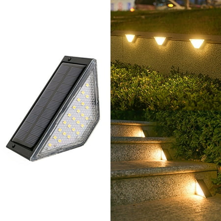 

Home Goods Garden Accessories Outdoor Solar Stair Step Lights Motion Sensor Lighting For Garden Yard Patio Decorative Footstep Lamp Clearance Deals