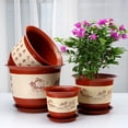 thumbnail image 4 of Thickened Plastic Flower Pots | Bonsai Orchid Money Tree Planters | Heavy-Duty Indoor Outdoor Garden Pots for Home Balcony Decor, 4 of 6
