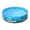 72''x15'', variant on 6ft Round Pool, Foldable Hard Plastic Non-Inflatable Quick Set Wading Pool for Family Adults, Above Ground Dog Pet Splash Pool for Backyard Water Fun, Heavy-Duty PVC, 72"x15"