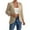 Beige, variant on Women's Lightweight Cardigans Open Front 3/4 Sleeve Cardigan Casual Summer Cover Up