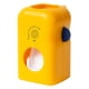 thumbnail image 1 of Injueey Dispensador automático de de dientes, soporte de pared a prueba de polvo para cepillos de dientes, estante de almacenamiento de Juegos de accesorios de baño Amarillo, 1 of 6