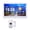 White - EU Plug, variant on Xirurus WIFI Weather Clock 10in / 25.4 cm 100-240V White Color Display Alarm Clock with Remote Control Photos Videos EU Plug