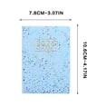 thumbnail image 3 of A7 English Schedule Notebook Portable Small Notebook Colorful Starlight Leather Planner Journal, 3 of 6