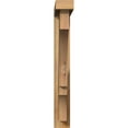 thumbnail image 2 of Ekena Millwork 4"W x 26"D x 30"H Balboa Block Rough Sawn Bracket w/ Offset Brace, Western Red Cedar, 2 of 25