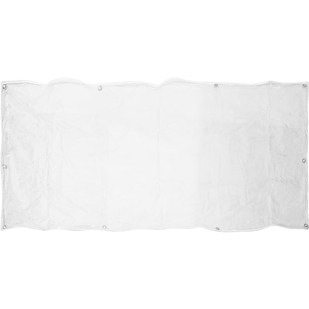 Lona de techo para exteriores, lona resistente para sombra, lona protectora con ojales