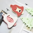 Silicone Sheeting Christmas Tree Pendant With Hole Resin Silicone Epoxy
