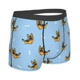 thumbnail image 3 of Disketp Cute Puppy Men'S Boxer Briefs,Soft And Breathable Cotton Underwear With Comfortflex Waistband, 3 of 9