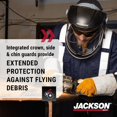 thumbnail image 4 of Protector facial Jackson Safety MAXVIEW Premium, tinte transparente, 4 of 9