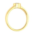 thumbnail image 2 of 1/2 Carat Bezel Set Diamond Solitaire Engagement Ring in 14K Yellow Gold (Ring Size 5.5), 2 of 4