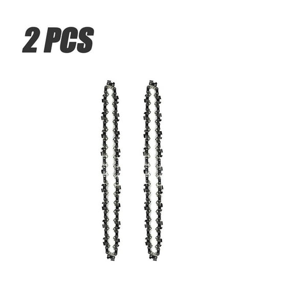 6-Inch Chainsaw Chain 37DL 1/4" Pitch 0.043" Gauge Replacement Chain for Mini Electric Chainsaw - 2 PCS