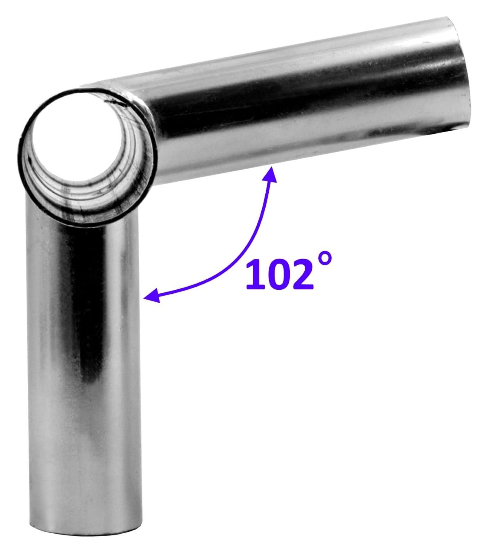 GoodsZone Canopy Fittings 1-3/8" Slant roof Carport Deck Shed Frame Connectors 16 Gauge Galvanized Steel 4/Pack, Without Poles (Center Section)