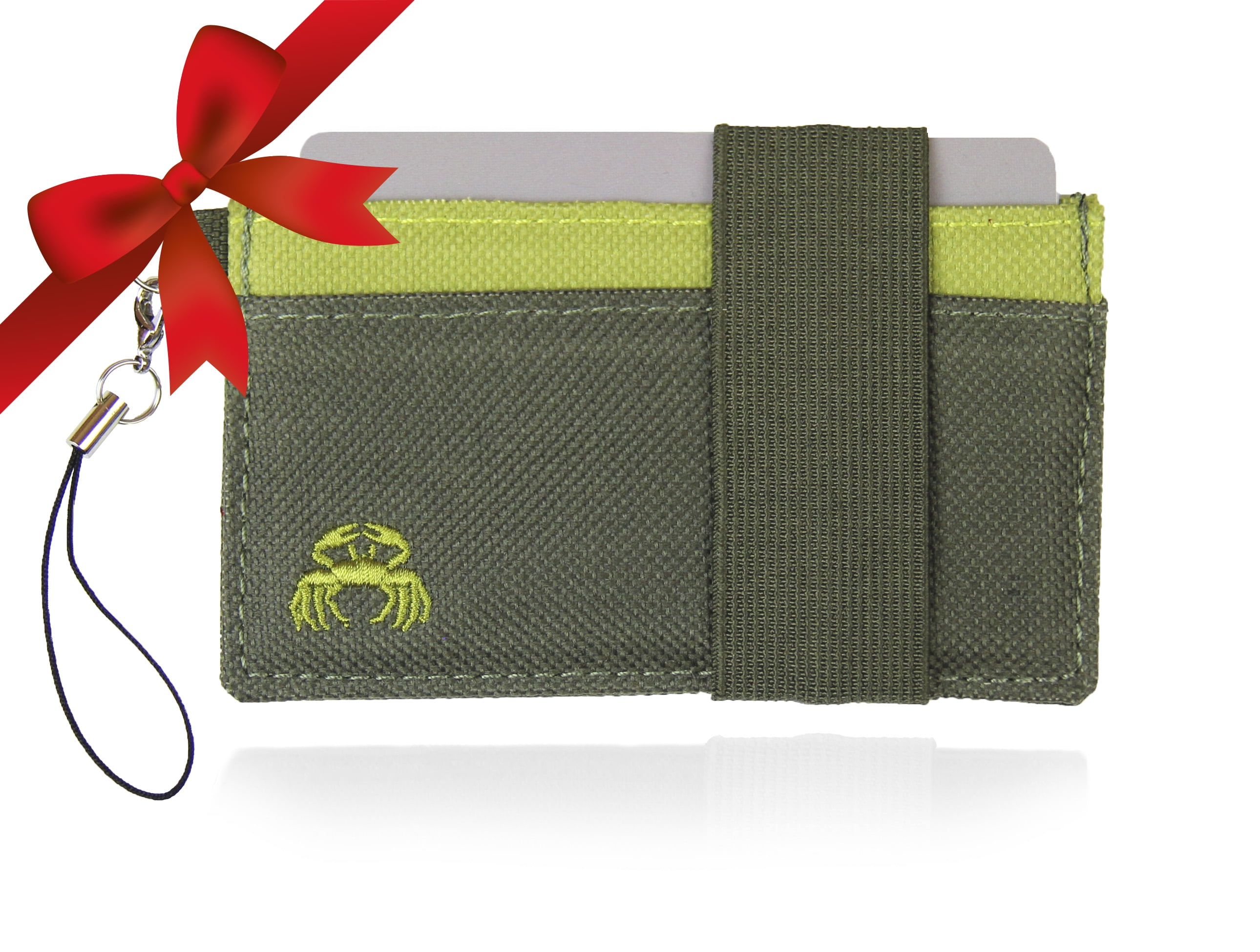 Crabby Gear Crabby Wallet Slim Minimalist Wallet Canvas Scipio