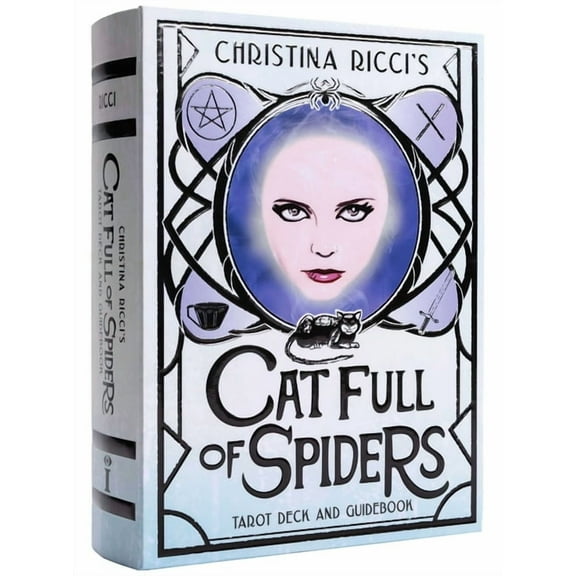 Christina Ricci's Cat Full of Spiders Tarot Deck and Guidebook, (Hardcover)