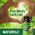 thumbnail image 6 of NATURELO Vegan Iron Supplement with Vitamin C and Organic Whole Foods - Gentle Iron Pills for Women & Men with Iron Deficiency Including Pregnancy, Anemia and Vegan Diets - 180 Mini Capsules, 6 of 9