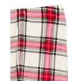 thumbnail image 3 of Holiday Time Boys Tight Fit Plaid Pajamas Set, 2-Piece, Sizes 4-10, 3 of 3