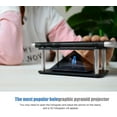 thumbnail image 2 of Projecteur Hologramme 3D pour Téléphone Intelligent Spectre, Projecteur 3D pour Projecteur Pyramidal, Images à 360 Degrés, pour Tout Téléphone Intelligent, 2 of 5