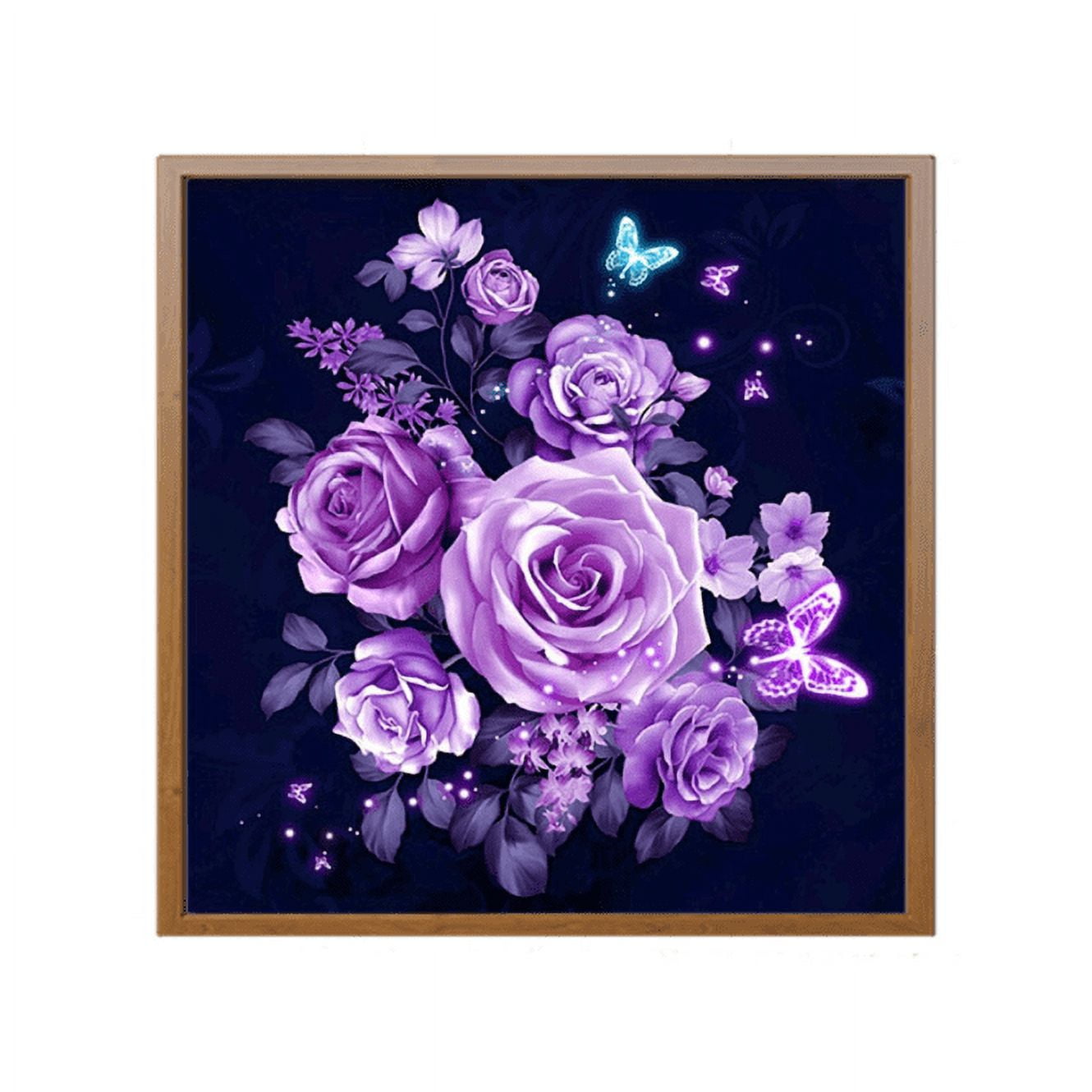 Fandela Diamond Painting Painting by Number Kits, Large Size, Solid Drill,  5D Diamond Painting White Deer Rose Rhinestone Crystal Cross Stitch  Embroidery Mosaic Art for Wall Decor Round Drill F2814, : 