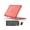 Red, variant on MacBook Air 15 Inch 2024 2023 Release Model A3114 A2941 with M3/M2 Chip & Touch ID Hard Shell Dual Layer Protective Cover with Fold Stand and & Keyboard Skin Cover & Type C Adapter
