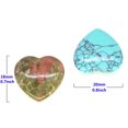 thumbnail image 6 of Mini Heart Shaped Crystal Stones, Worry Stones, Heart Love Healing Crystal Bulk, Mini Pocket Palm Stones for Balancing Meditation Home Decoration , Heart Shaped Rocks, 20pcs, 0.79'', 6 of 6