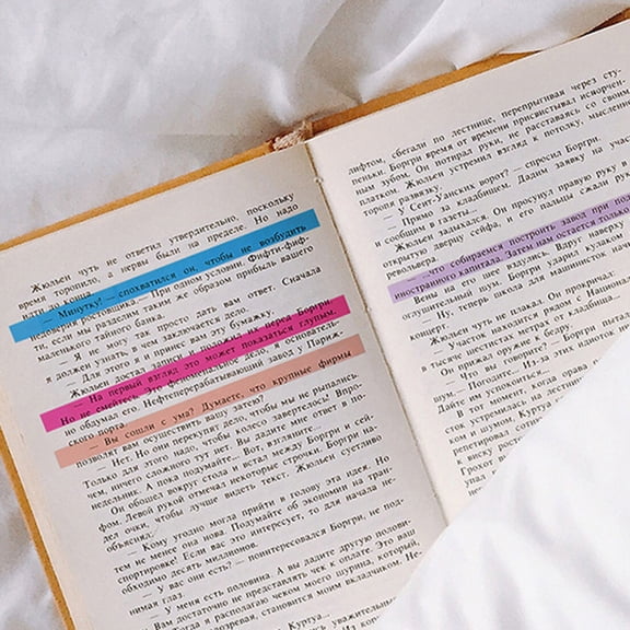 HAMPPLIES Assorted Color Pet Reading ps for Book Marking and Annotating Books