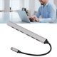 thumbnail image 4 of USB C Hub Multiport Adapter, USB C Hub Plug And Play 7 In 1 Heat Dissipation Design  For Home ANGGREK USB C Hub, 4 of 8