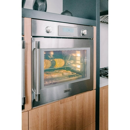 Thermador - Professional Series 30" Built-In Single Electric Convection Wall Oven with Wifi - Stainless steel
