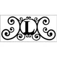 thumbnail image 1 of Village Wrought Iron HP-OD-L House Plaque Letter L, 1 of 2