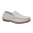 thumbnail image 1 of coXist Kids Toddlers Boys Girls Leather Slip On Loafers Moccasin Boat Dress Shoes, 1 of 7