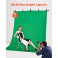 thumbnail image 2 of VEVOR Backdrop Stand Background Stand Kit 5 x 6.5 ft for Party & Photo Studio, 2 of 9