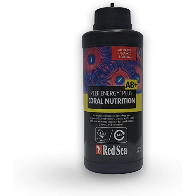 Red Sea Reef Energy Plus AB+ 500ml Aquatics - Walmart.com