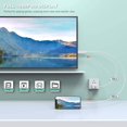 thumbnail image 4 of ZECATL Lightning to HDMI Adapter Cable, Compatible with iPhone iPad to HDMI Adapter Cable, 1080P Digital AV Adapter HDTV Cable for iPhone/iPad to TV Projector Monitor - 5.9ft, Silver, 4 of 9
