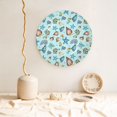 thumbnail image 4 of Honeii Sea Shells 2 Print Elegant Bone China Decorative Plate, Porcelain Plate,Art Crafts,Ceramic Ornaments for Home Office Wall Decor-6in, 4 of 5