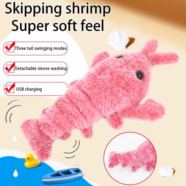Juguete Eléctrico Para Gatos Que Salta, Simulación De Langosta, Juguetes Electrónicos De Peluche, Juguete Eléctrico Para Gatos Que Salta, Simulación De Carga USB, Langosta, ANGGREK Otros