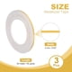 thumbnail image 2 of Cinta de Película de Poliéster Metalizada Uxcell, Cinta Decorativa Metálica para Detallar Paredes de Acento Dorado Cepillado, 5/32 pulgadas x 55 Yardas, Paquete de 3, 2 of 6