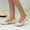 Z03-Beige, variant on Bmisegm Fashion Womens Casual Shoes Breathable Slip on Chunky Heel Outdoor Leisure ShoesCasual Shoes for Women White 39