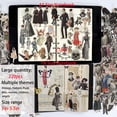 thumbnail image 4 of Vintage Stickers for Adults 220pcs Scrapbooking Journaling Supplies Retro Style Ladies Baby Punk People Character Paper Doll Ephemera DIY Collage Art Junk Journals Kit by CATaireen, 4 of 8